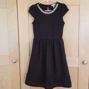 Monteau Girl black dress size 7